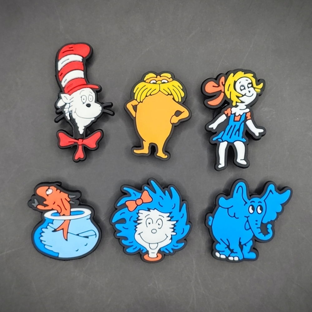 (5/$15) Dr. Seuss Bundle Croc Charm